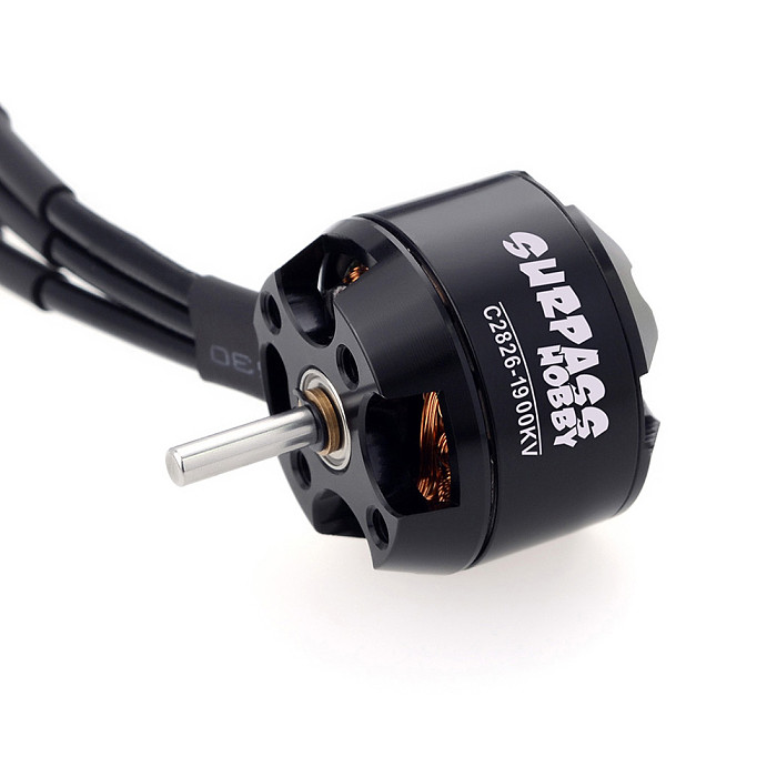 Surpass Hobby New C2826 1900KV/1350KV/1000KV Fixed-wing Ducted Outrunner Brushless Motor For RC Aircraft Airplane RC Model