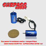 Surpass Hobby 8600KV 8200KV 7200KV 1220 Brushless Motor for 1/24 1/28 1/32 RC Car