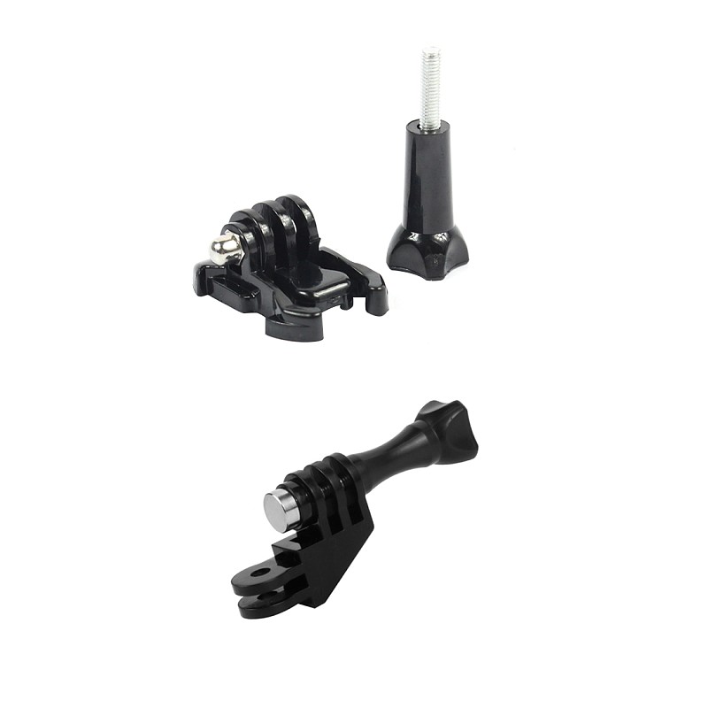 FEICHAO Connector Quick-Release Buckle Strap Mount + 90 Degree Elbow Tripod Adapter Compatible for Insta360 ONE R / GOPRO9/8/MAX Series and Other Photography Equipment