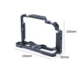 FEICHAO XT4 Rabbit Cage Camera Protection Frame with Handle Grip Compatible for FUJIFILM X-T4 XT4