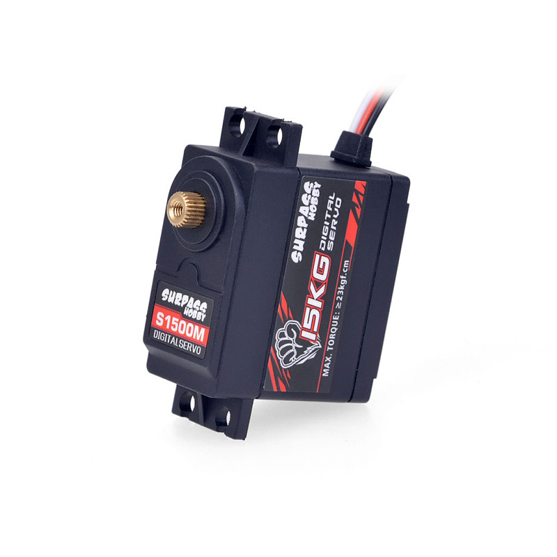 SURPASS Hobby S1500M Metal Gear 15KG Digital Servo for RC Airplane Robot 1/10 1/8 RC Monster Car Boat Duct Plane