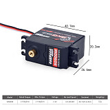 SURPASS Hobby S0900M Metal Gear 9KG Digital Servo for RC Airplane Robot 1/10 1/8 RC Monster Car Boat Duct Plane