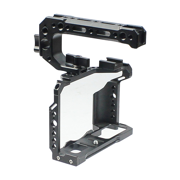 FEICHAO XT4 Rabbit Cage Camera Protection Frame with Handle Grip Compatible for FUJIFILM X-T4 XT4