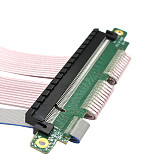 XT-XINTE Pcie4.0 X16 270 Degree Graphics Card Extension Cable High-speed Transmission Line 155mm 165mm for Computer chassis