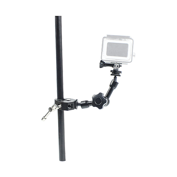 BGNing Adjustable Magic Arm Clamp + 7 Inch Friction Articulating Magic Arm Bracket for DSLR Camera Monitor LED Studio Light