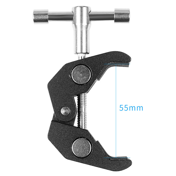 BGNing Adjustable Magic Arm Clamp + 7 Inch Friction Articulating Magic Arm Bracket for DSLR Camera Monitor LED Studio Light
