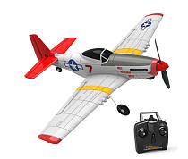 Eachine Mini P-51D EPP 400mm Wingspan 2.4G 6-Axis Electric RC Airplane Trainer 14mins Fight Time Fixed Wing RTF for Beginner(in stock)