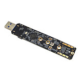 XT-XINTE USB 3.1 for NVME SATA Dual Protocol M.2 Key-B-M Adapter 10Gbps USB3.1 Gen 2 Converter Card for NVME 2230-2280 SSD