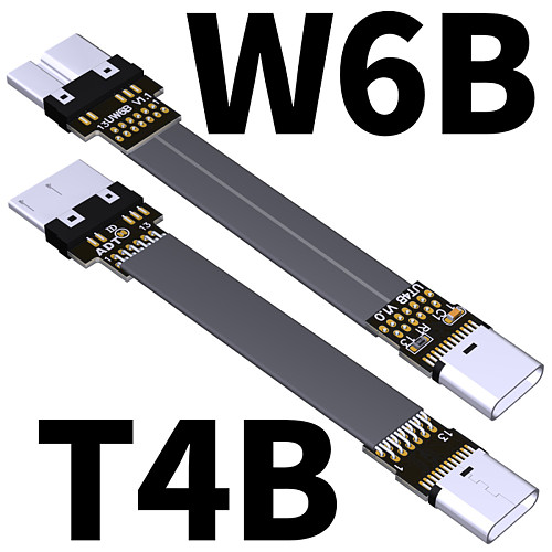 ADT-LINK Câble USB-A Mâle vers Micro USB Mâle Plat 30cm - Audiophonics