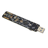 XT-XINTE USB 3.1 for NVME SATA Dual Protocol M.2 Key-B-M Adapter 10Gbps USB3.1 Gen 2 Converter Card for NVME 2230-2280 SSD