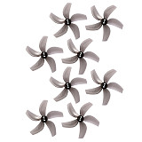Gemfan 4 Pairs D63 5-Blade Propeller Accessories 1.65mm Shaft CW CCW for 1105-5500 Brushless Motor for DIY RC Drone FPV Racing