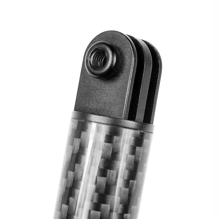 FEICHAO 270MM Carbon Fiber Buoyancy Stick Floating Stick Handheld Selfie Stick for GoPro Three Card Slots for Insta360 ONE R/GOPRO9/8/MAX GOPRO Series/DJI Osmo Action/Xiaoyi