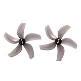 Gemfan 4 Pairs D63 5-Blade Propeller Accessories 1.65mm Shaft CW CCW for 1105-5500 Brushless Motor for DIY RC Drone FPV Racing