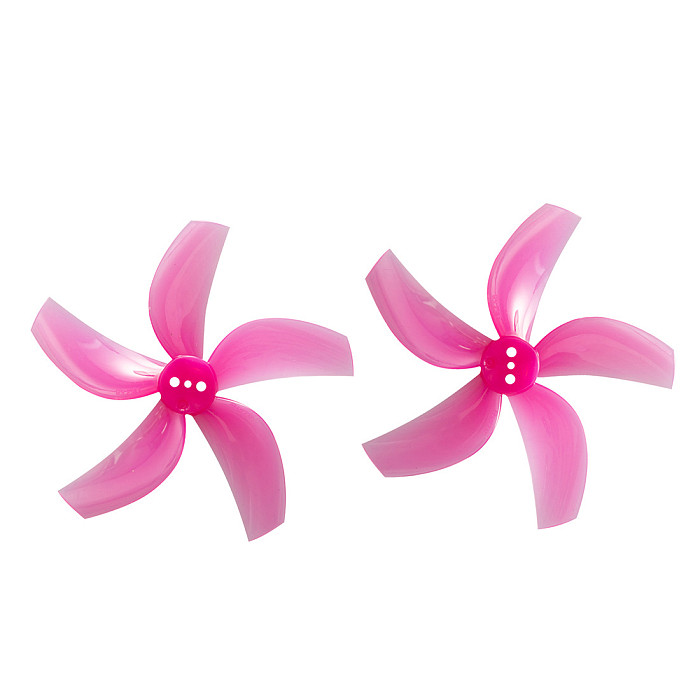 Gemfan 4 Pairs D63 5-Blade Propeller Accessories 1.65mm Shaft CW CCW for 1105-5500 Brushless Motor for DIY RC Drone FPV Racing