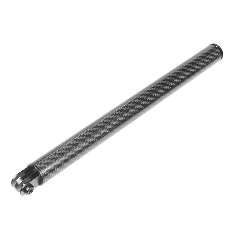 FEICHAO 270MM Carbon Fiber Buoyancy Stick Floating Stick Handheld Selfie Stick for GoPro Three Card Slots for Insta360 ONE R/GOPRO9/8/MAX GOPRO Series/DJI Osmo Action/Xiaoyi