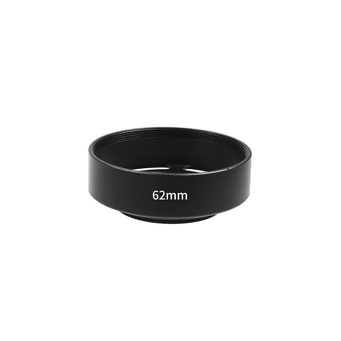 BGNING Camera Lens 37MM 43MM 46MM 49MM 52MM 55MM 58MM 62MM Metal Black Hollow Lens Hood for Leica Canon Nikon Camera Accessory