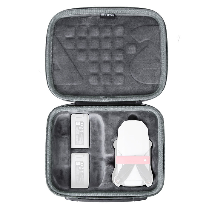 Sunnylife Portable Shockproof Carrying Case Remote Controller Battery Storage Bag Shoulder Bag for DJI Mini 2 Drone Accessories