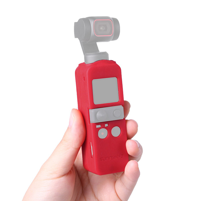 Sunnylife Silicone Cover Protective Case Scratch-proof Anti-drop Soft Shell for Pocket 2 Handheld Gimbal Camera Accessories