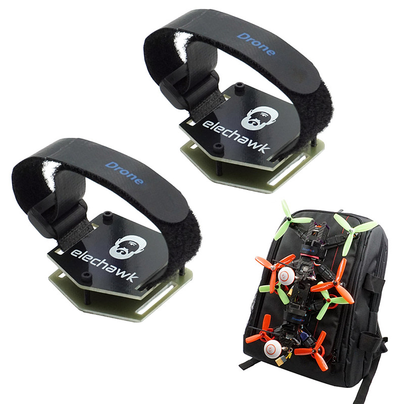 elechawk 2 Sets Backpack Hanging Buckle Pendant Kook for FPV Model Drone Airplane Stabilizer Accessories