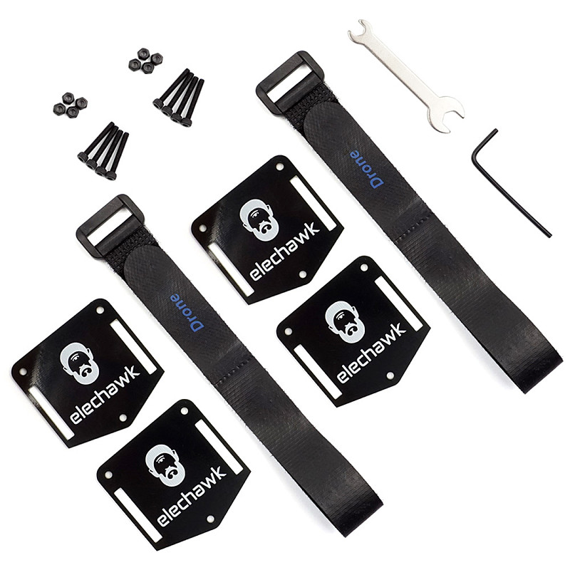 elechawk 2 Sets Backpack Hanging Buckle Pendant Kook for FPV Model Drone Airplane Stabilizer Accessories