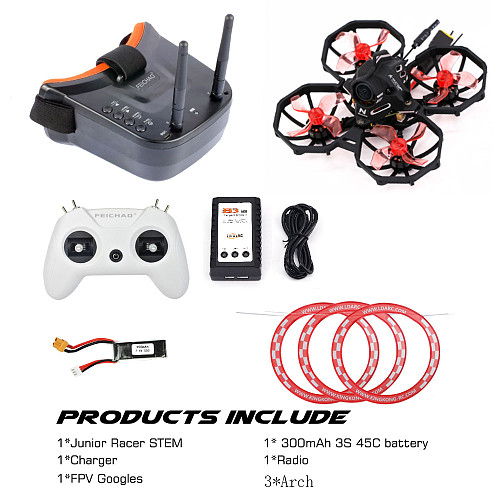TCMMRC Junior Racer Mini Drone with Camera for Youth Fpv Racing