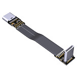 ADT-Link USB 3.1 Type C To Type C Extension Cable Shield FPV FPC Ribbon Flat USB C Cable 3A Gen2 x 2 T2B-T4B EMI shielding
