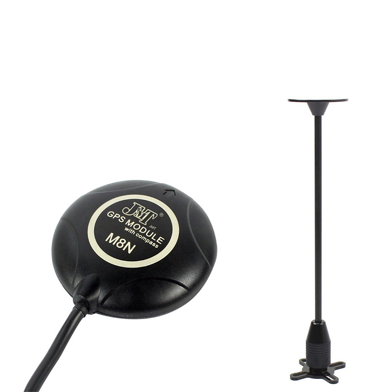 FEICHAO Mini M8N GPS Module NEO-M8N with GPS Folding Antenna Compatible for APM 2.4.6 2.4.8 Flight Controller