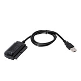 XT-XINTE SATA/PATA/IDE Drive to USB 2.0 Adapter Converter Cable for Hard Drive Disk HDD 2.5  3.5  Plug and Play High Speed Transmission