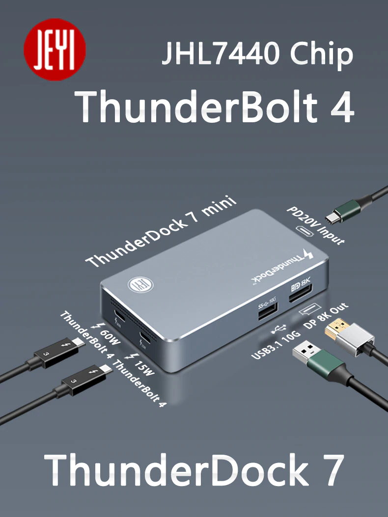 40gbps thunderbolt 3 type-c usb 3.0 / 4 .0 m. 2 nvme ssd boîtier pcb carte  adaptateur avec chipset jhl7440 et jms583 8116-v4. 1