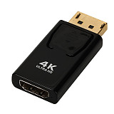 XT-XINTE DP to HDMI Adapter Supports 4K 30Hz DP to HDMI Display Port DP Male To HDMI Female Adapter Converter HDTV PC Projector