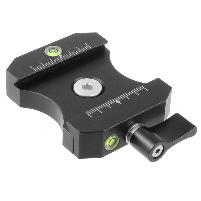 BGNing Universal SLR Cameras Quick Release Plate Horizontal Vertical Shooting with Bottom Aka Cold Shoe Mount for DSLR L Board Bracket