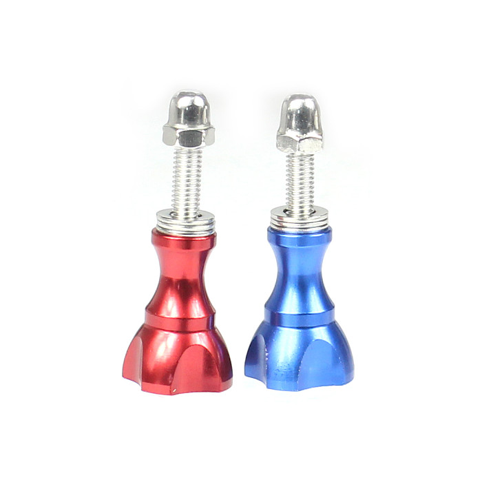 BGNING Colorful CNC Aluminum Thumb Knob Stainless Bolt Nut Screw for GoPro Hero13 2 3 3+ 4 Camera