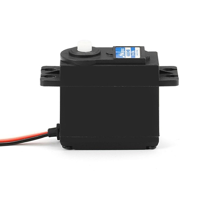 JX Servo PDI-4806HB/6KG Plastic Gear Digital Servo 120° with 25T Metal Servo Arm for DIY RC Airplane Robot Models
