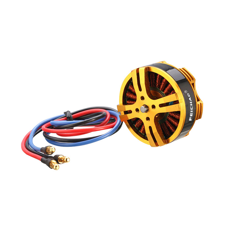 FEICHAO  4108 720KV 3-6S Lipo Pull-2200g Brushless Motor Efficient Shaft Disk Motor for 1047 Paddles for Multi-Rotor Copter