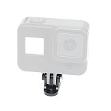 FEICHAO Action Cameras Holder Adapter for GoPro for Garmin Edge 520 1000 Bike Handlebar Extension Mount Bracket Black Fixed Base Support