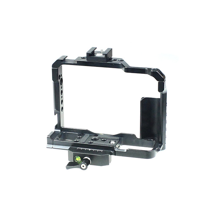 FEICHAO Camera Cage Compatible with Fujifilm X-T30 X-T20 Aluminum Alloy Vlogging Case Handheld Bracket Cold Shoe Microphone/LED Light Mount Video Rig with Quick Release Plate for Tripod Handle Grip