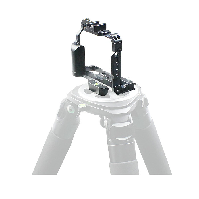 FEICHAO Camera Cage Compatible with Fujifilm X-T30 X-T20 Aluminum Alloy Vlogging Case Handheld Bracket Cold Shoe Microphone/LED Light Mount Video Rig with Quick Release Plate for Tripod Handle Grip