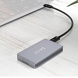 Acasis Portable USB 4.0 Mobile M.2 Hard Disk Box Type-c External Enclosure 40Gbp/s for Thunderbolt3 NVME Key-M 2280 SSD Case