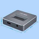 Acasis M.2 Enclosure Clone Docking Station USB 3.1 Gen 2 No Cable Clone For NVME USB to M2 Key M 22110/2280/2260/2242/2230 SSD