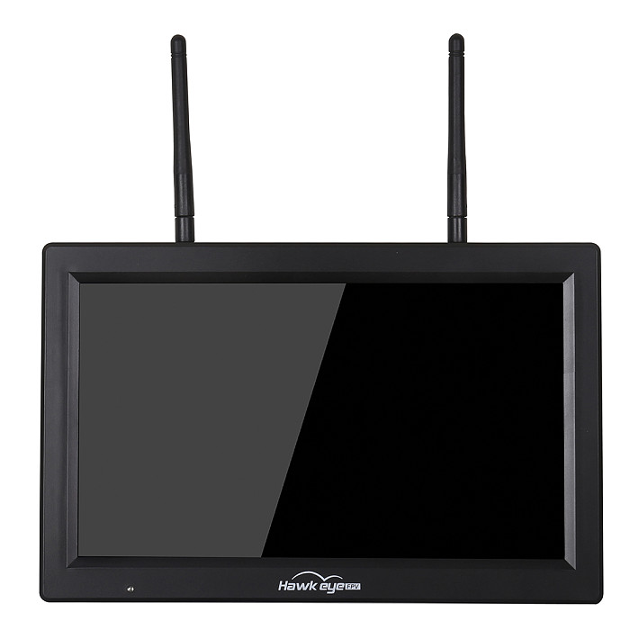 Hawkeye Little Pilot Captain High Bright Screen Dual Receiver DVR 10.2inch 1000lux 5.8GHz Display 3S-6S For FPV RC Racing Drone
