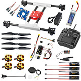 FEICHAO H467 467mm DIY FPV Racing Drone Kit Quadcopter APM2.8/PIX Flight Controller 40A ESC 1255 Propellers Flysky/Radioking TX18S Controller