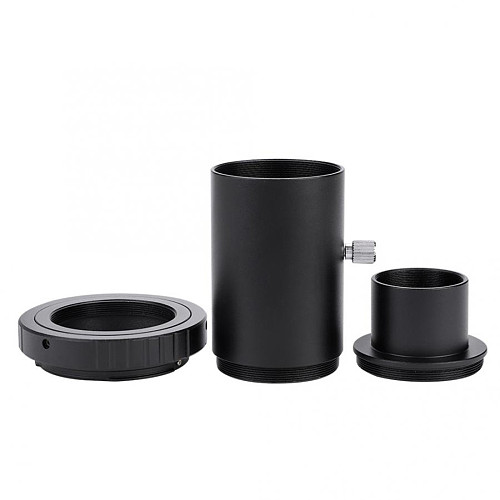 BGNing 1.25 Inch Extension Tube Adapter for Astronomy Telescope M42 Thread T-Mount + T2 Ring Adapter for Canon for Nikon Cameras