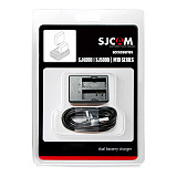 SJCAM  Original SJ8 Series Dual Li-ion Battery Charger Case USB Cable for SJ8 Pro Plus Air for SJ4000 SJ5000 M100 Action Camera