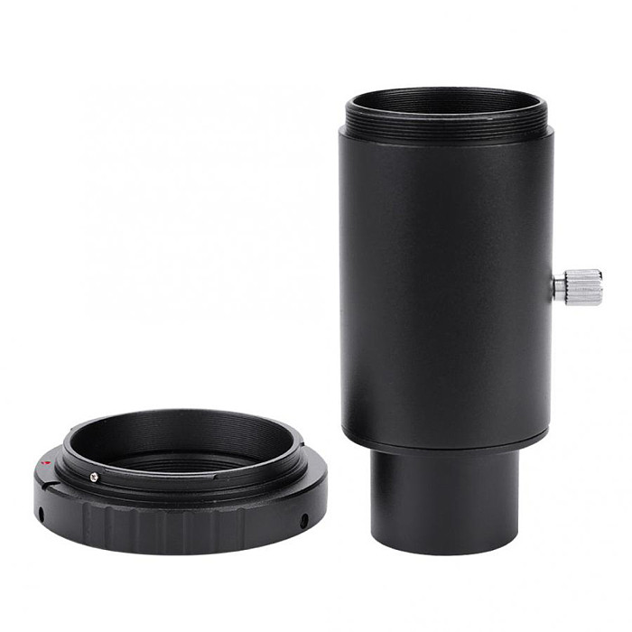 BGNing 1.25 Inch Extension Tube Adapter for Astronomy Telescope M42 Thread T-Mount + T2 Ring Adapter for Canon for Nikon Cameras