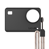 SJCAM SJ8 Series Silicone Case Cover for SJ8 Pro/Plus/Air Sleeve Protector Adjustable Lanyard For SJ8 4K Action Camera Accessory
