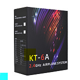 Hotrc KT-6A RC Transmitter 2.4G 6CH RC Transmitter FHSS & 6CH Receiver For Rc Airplane DIY KT Board Machine FPV Drone