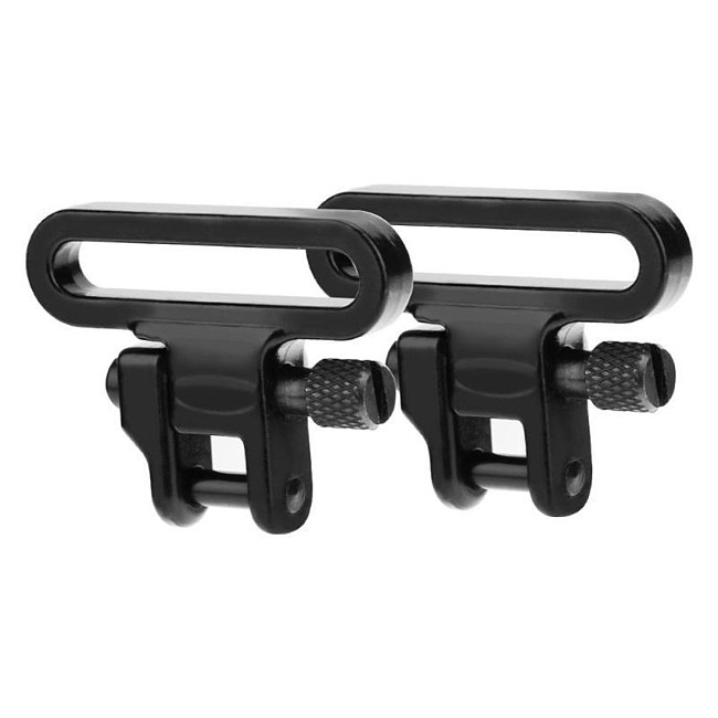 BGNING 2 Pack Outdoor Tactical Strap Buckle Screw Quick Release Tactical Strap Loop