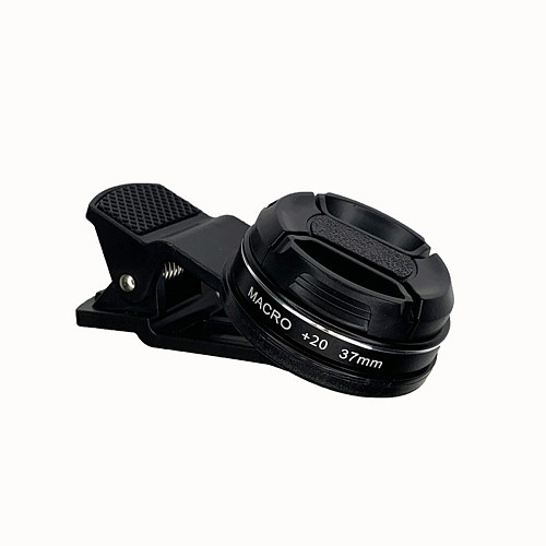 BGNING Universal Mobile Phone Macro Lens 20X Zoom in Close-up 37mm Interface