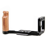 BGNINGL Vertical Clapper Board with Wooden Handle Vertical Clapper 4th Generation for Olympus E-M10 IV