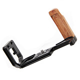 BGNINGL Vertical Clapper Board with Wooden Handle Vertical Clapper 4th Generation for Olympus E-M10 IV
